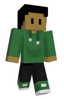 Front of ItsMrBlox's skin