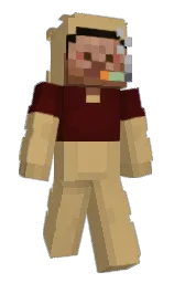 laser and teak Minecraft skin — Slim model — first worn by TakyOndatra