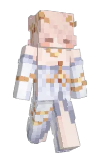 Front of Tivies's skin