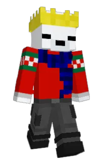 Front of Zyketx's skin