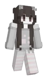 viqlett's Minecraft skin wearing the Pan cape
