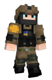 Front of Kopzina's skin