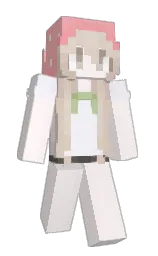 luvsungs's Minecraft skin wearing the Aurora cape