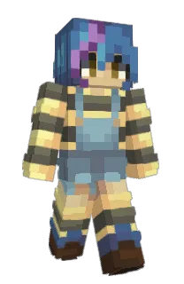 Front of Minecraft skin