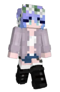 Front of Aqualistic's skin