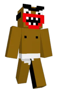 Front of Minecraft skin