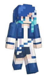 st tropaz and azure Minecraft skin — Classic model — first worn by mirage_C