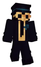 Dshyu's Minecraft skin wearing the Pan cape