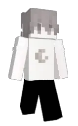 black and pampas Minecraft skin — Slim model