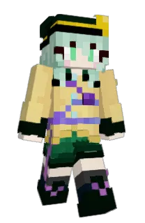 Front of darbito's skin