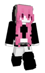 black and diesel Minecraft skin — Slim model — first worn by kehii
