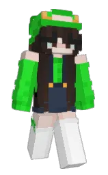 Nathsita's Minecraft skin wearing the 15th Anniversary cape