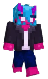Shadow_Kaiju's Minecraft skin wearing the Aurora cape