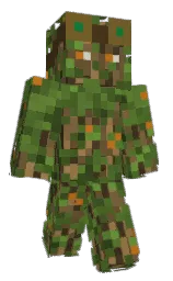 yellow metal and shingle fawn Minecraft skin — Classic model
