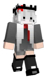 mine shaft and tuft bush Minecraft skin — Classic model