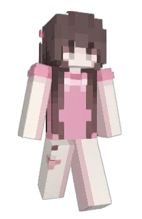 Front of TelDewier's skin