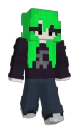 oxford blue and bleached cedar Minecraft skin — Slim model