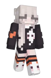 Front of Giovanka's skin