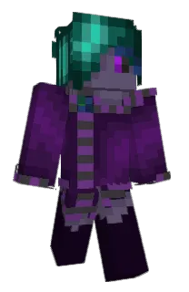 Front of FadedQuill's skin
