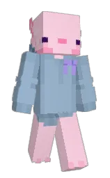 MrCuteBoy's Minecraft skin wearing the Pan cape