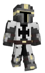 JewBankerGaming's Minecraft skin wearing the Migrator cape