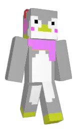 GIRA777's Minecraft skin wearing the Cherry Blossom cape