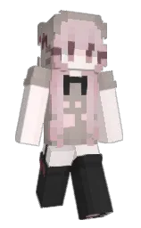 prettypromises's Minecraft skin wearing the Aurora cape