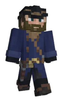 Front of Dirtygoster's skin