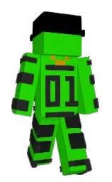 Slim Minecraft skin