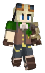 InteCarro's Minecraft skin wearing the 15th Anniversary cape