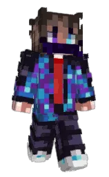 cinder and cocoa brown Minecraft skin — Classic model