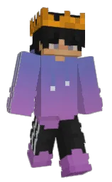 votezbien2027's Minecraft skin wearing the Purple Heart cape