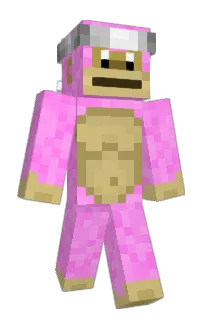 Front of puckley's skin