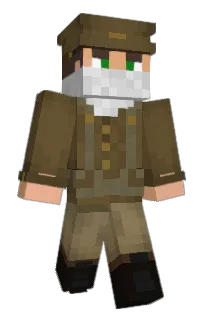 Front of Narpapek's skin