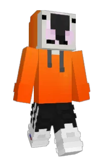 Front of Due's skin