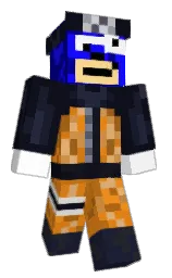 navy blue and vulcan Minecraft skin — Classic model — first worn by josh_pipes111
