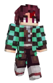 Front of Minecraft skin