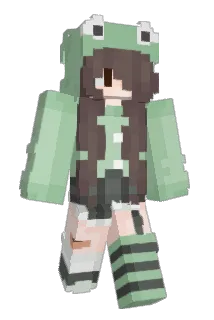 cDraQ Minecraft avatar full body