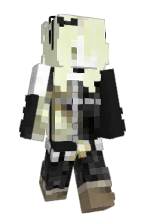 cIeaved Minecraft avatar full body