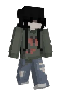 c_reen Minecraft avatar full body