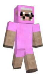 wygron's Minecraft skin wearing the Menace cape