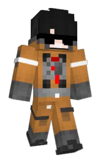 Front of Minecraft skin