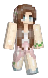 AstraeNya's Minecraft skin wearing the Pan cape