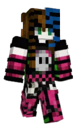 woodsmoke and cod gray Minecraft skin — Slim model — first worn by Posh_Mal