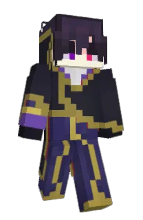 Front of chromes2heart's skin