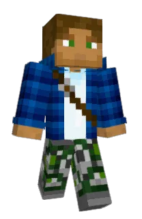 Front of Minecraft skin