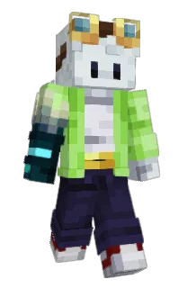Front of _Spud's skin
