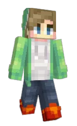 Zoads's Minecraft skin wearing the Migrator cape