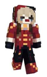 Slommanoi's Minecraft skin wearing the Migrator cape