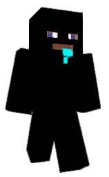 black and gigas Minecraft skin — Classic model